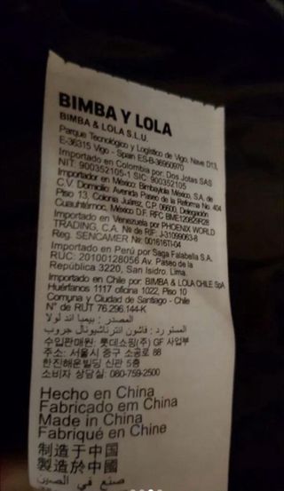 Parka acolchada Bimba y Lola 