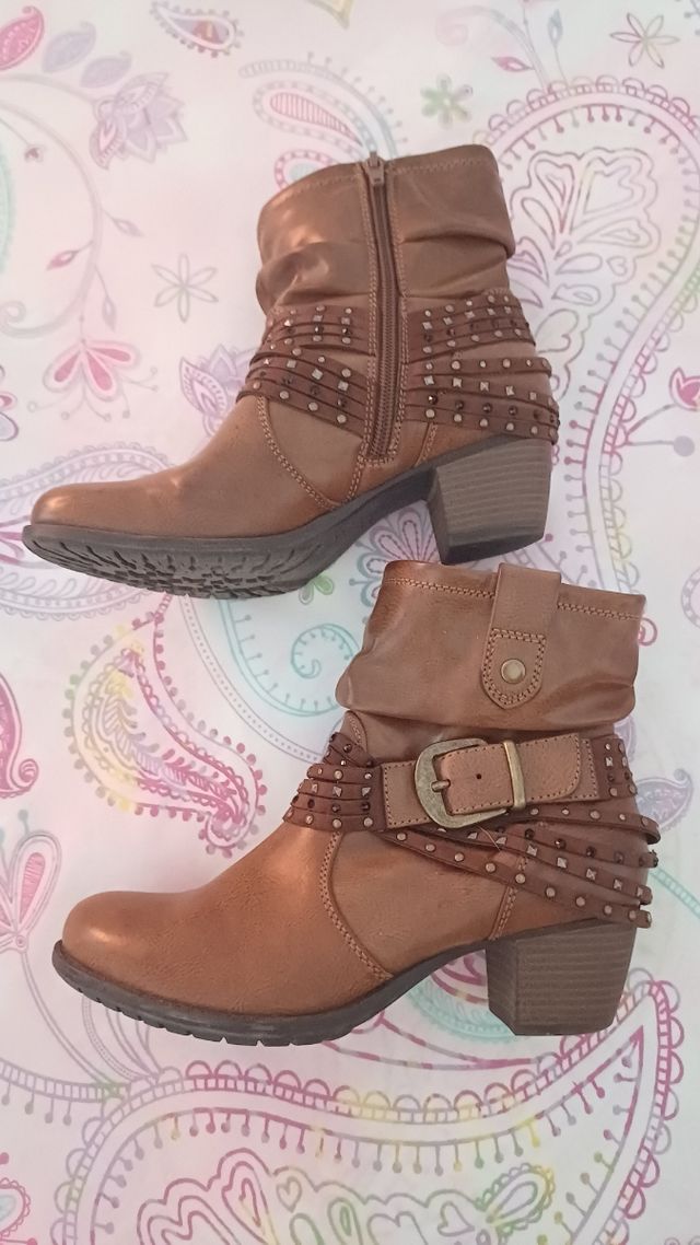 Botines marrones muy cómodos