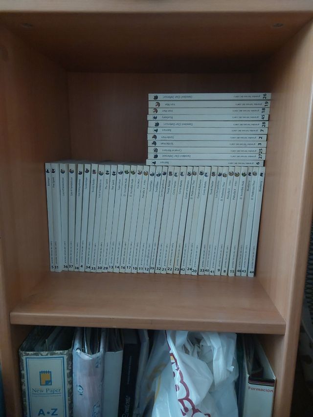 Colección de libros superheroes