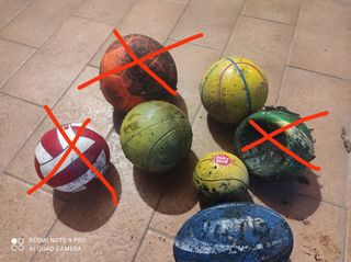 Palloni non in cuoio