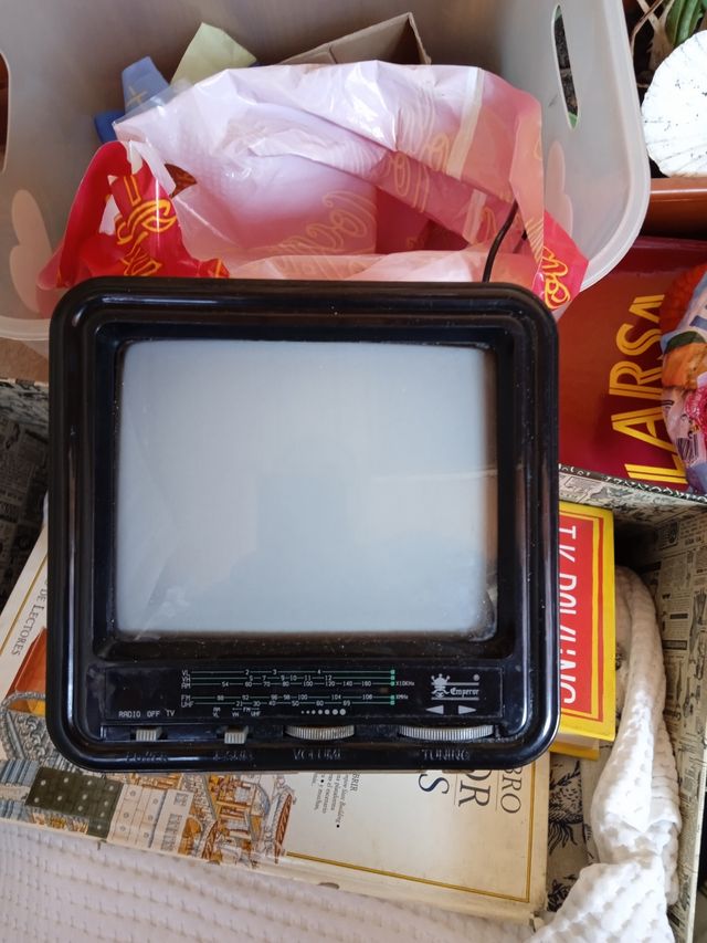 Televisor pequeña