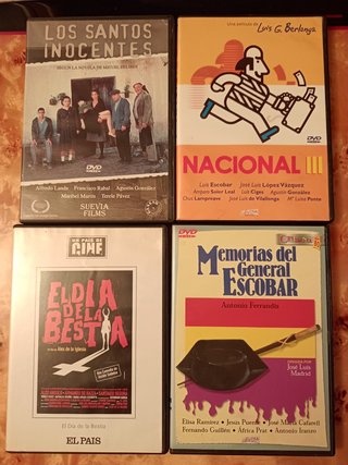 Cine español nuevo lote en DVD