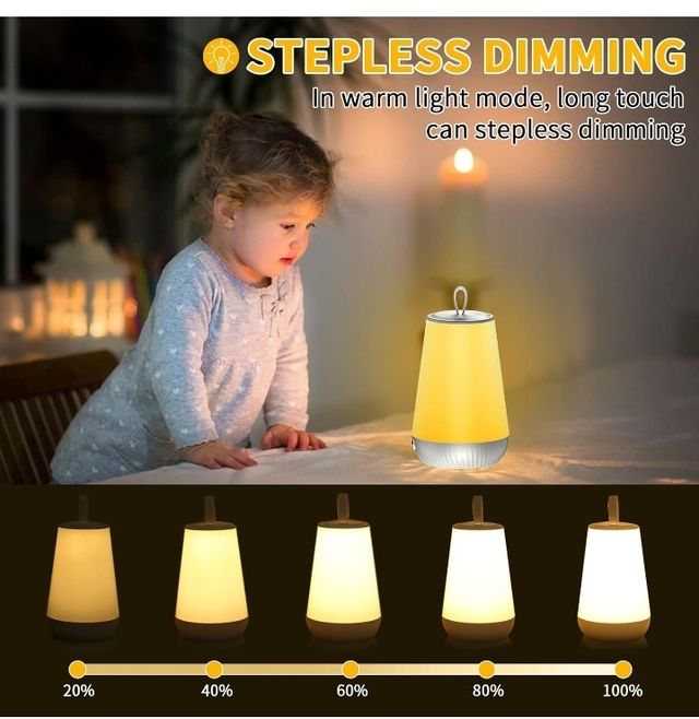 Lampada RGB Comodino Lampada da comodino LED 13