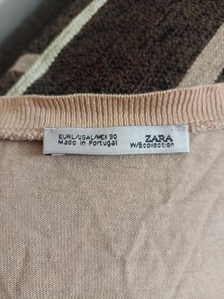 Camiseta terciopelo Zara 