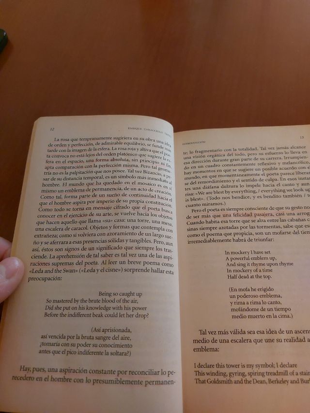 Antología W.B. Yeats