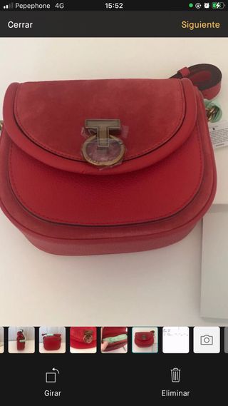 Bandolera T hold, Tous de piel 
