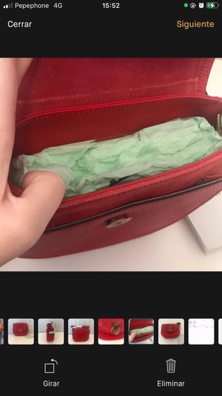 Bandolera T hold, Tous de piel 