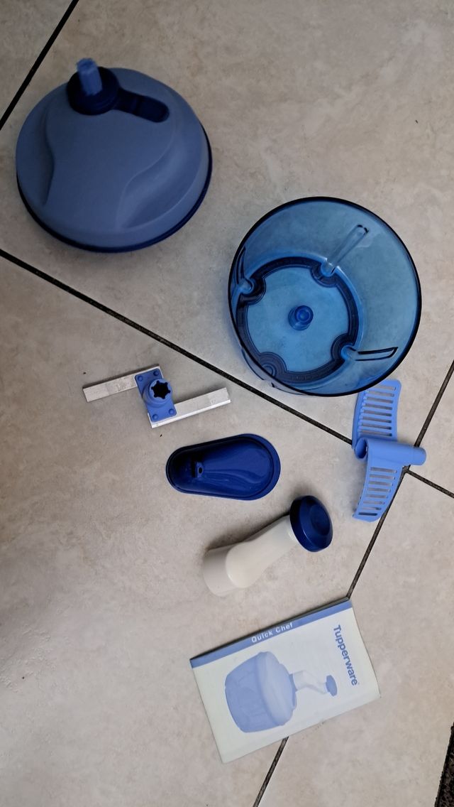 Tritatutto quick chef tupperware