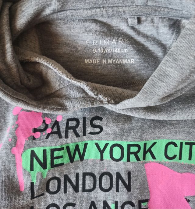 Sudadera Primark T 9-10