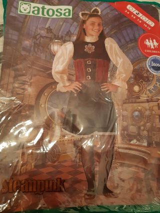 Disfraz Steampunk, traje de época
