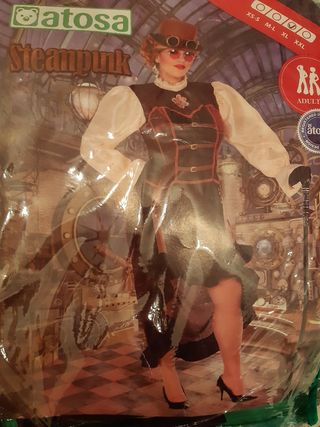 Disfraz Steampunk. Disfraz de época.
