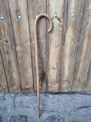 Bastón. 82 cm alto.
