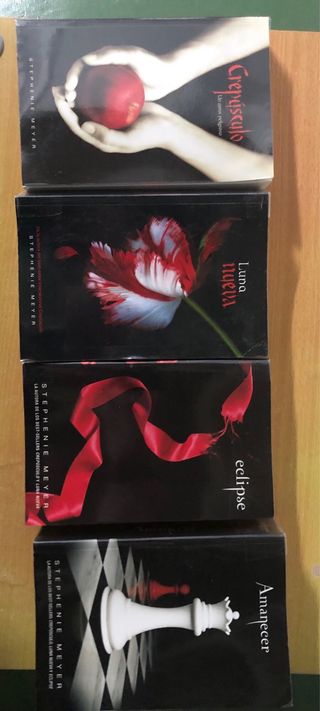 saga libros crepusculo