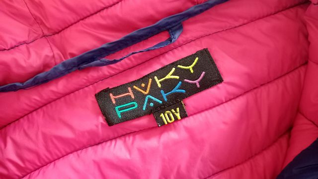 Piumino HAKY PAKY blu e rosa