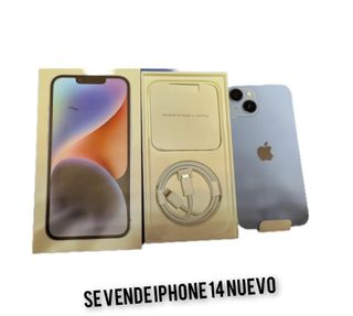 NUOVISSIMO IPHONE 14 128GB CELESTE