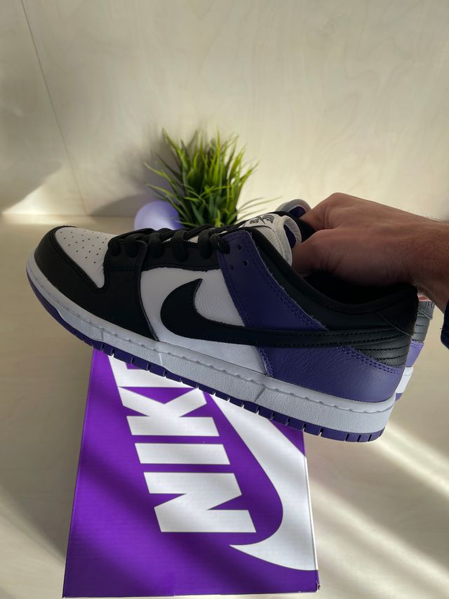 Nike SB Dunk Low Court Purple Black White