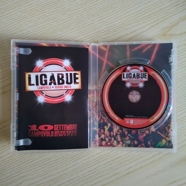 DVD Concerto Ligabue Campovolo 2005