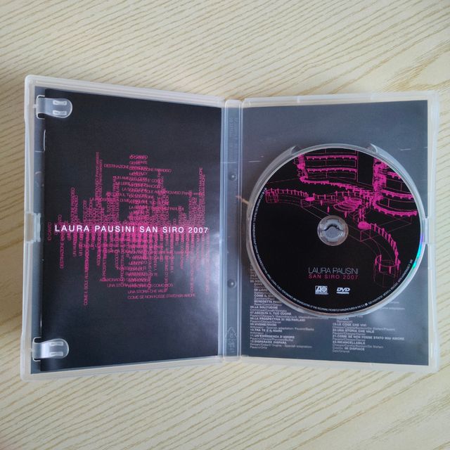 DVD Laura Pausini San Siro 2007