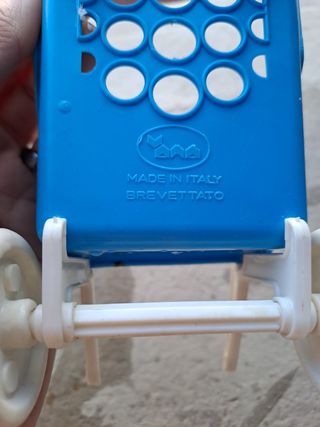 Raro seggiolone per mini bambole vintage