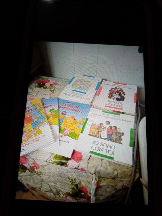 Lotto di libri per catechismo