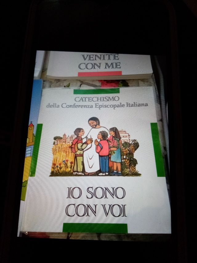 Lotto di libri per catechismo