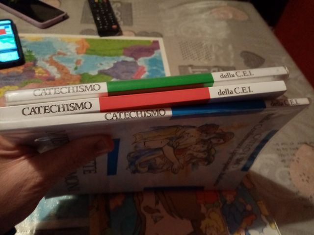 Lotto di libri per catechismo