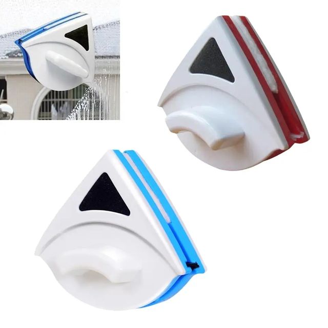 Limpiador magnético de ventanas, cepillo de vidrio