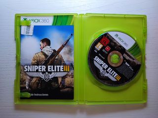 ✅SIN USO✅ Sniper Elite III Xbox 360