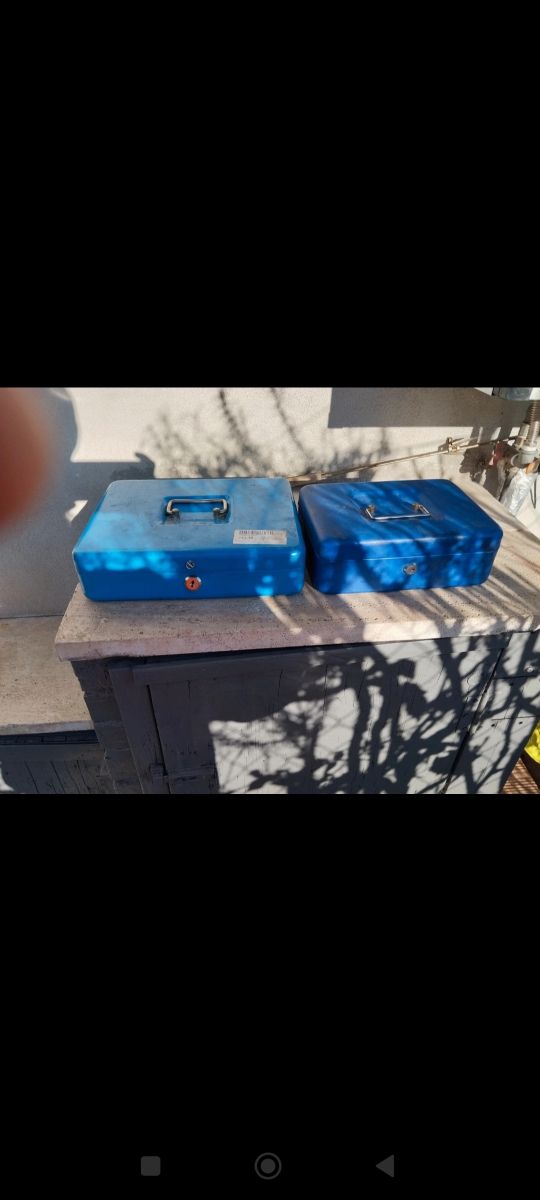 Cassette porta soldi da aggiustare 2 PZ