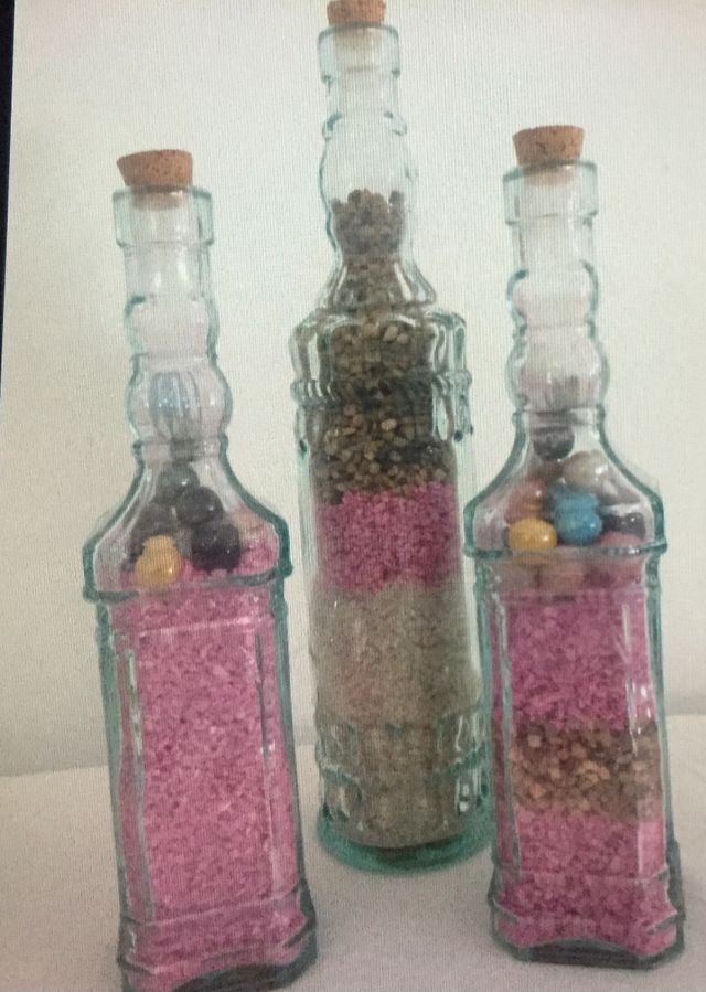 Botellas decorativas NUEVAS