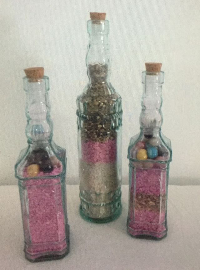 Botellas decorativas NUEVAS