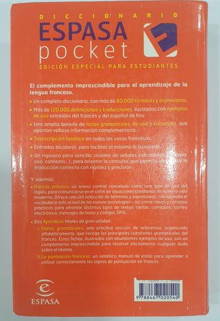 Diccionario Poket Español-Francés 
