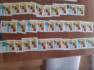 Cartas Dragón Ball 1990