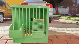 Jaula para codornices o perdices