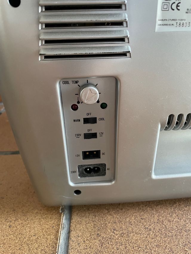 Nevera portatil coche 12v 230v camping