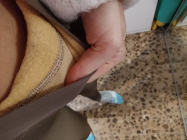 Medias gordas imitación transparencia