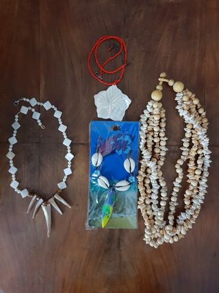 4 Collares Natural Surf Mar Nuevo Pura Vida