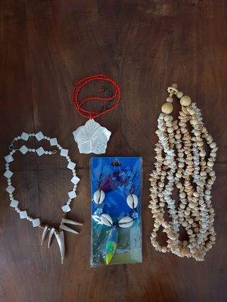 4 Collares Natural Surf Mar Nuevo Pura Vida