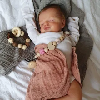 Rosalie Reborn Baby Doll, muñeca de bebé durmiente