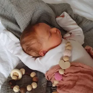Rosalie Reborn Baby Doll, muñeca de bebé durmiente