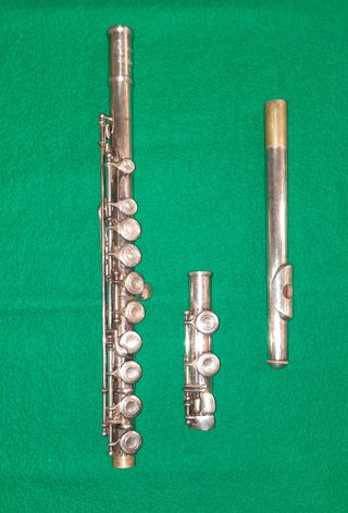 Flauta travesera antigua Bundy Selmer made in USA