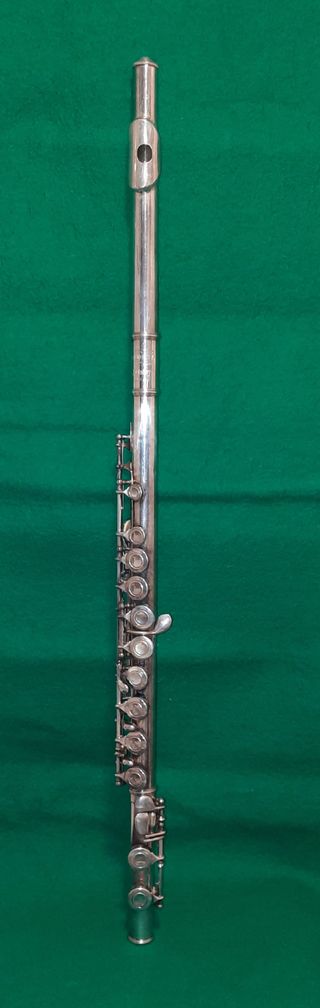 Flauta travesera antigua Bundy Selmer made in USA