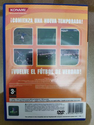 PRO EVOLUTION SOCCER 3 JUEGO PS2 ORIGINAL