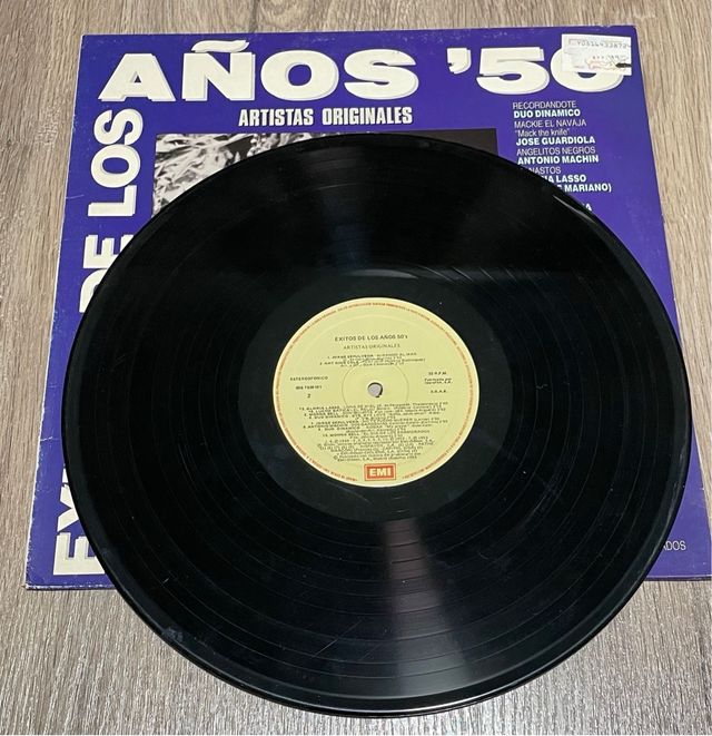Disco Vinilo exitos años 50