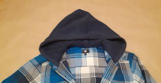 Camisa DC de cuadros color azul