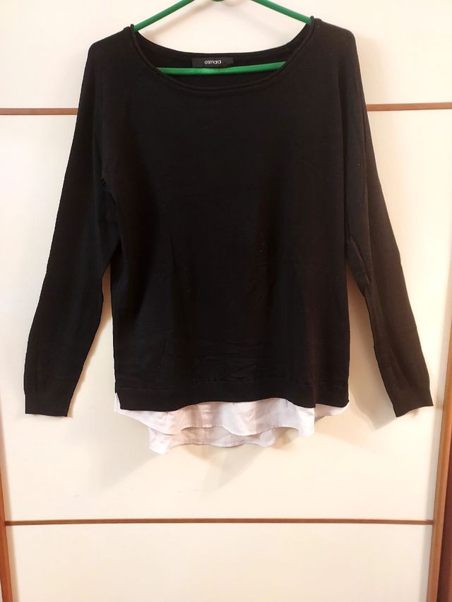 Lote 2 jerséis con faldón de camisa