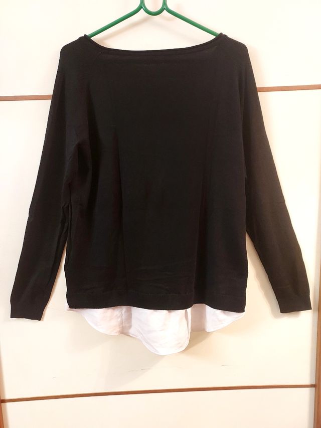 Lote 2 jerséis con faldón de camisa