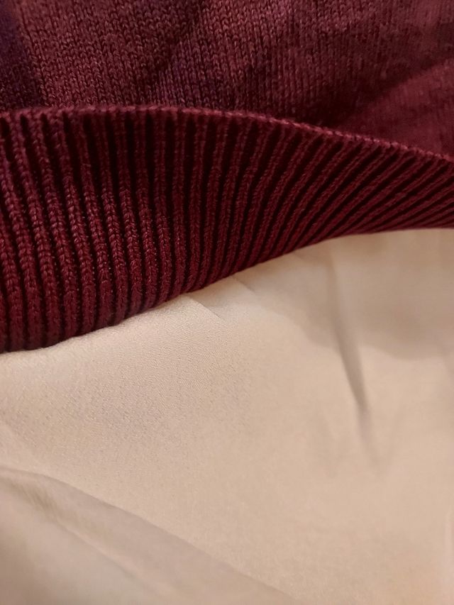 Lote 2 jerséis con faldón de camisa