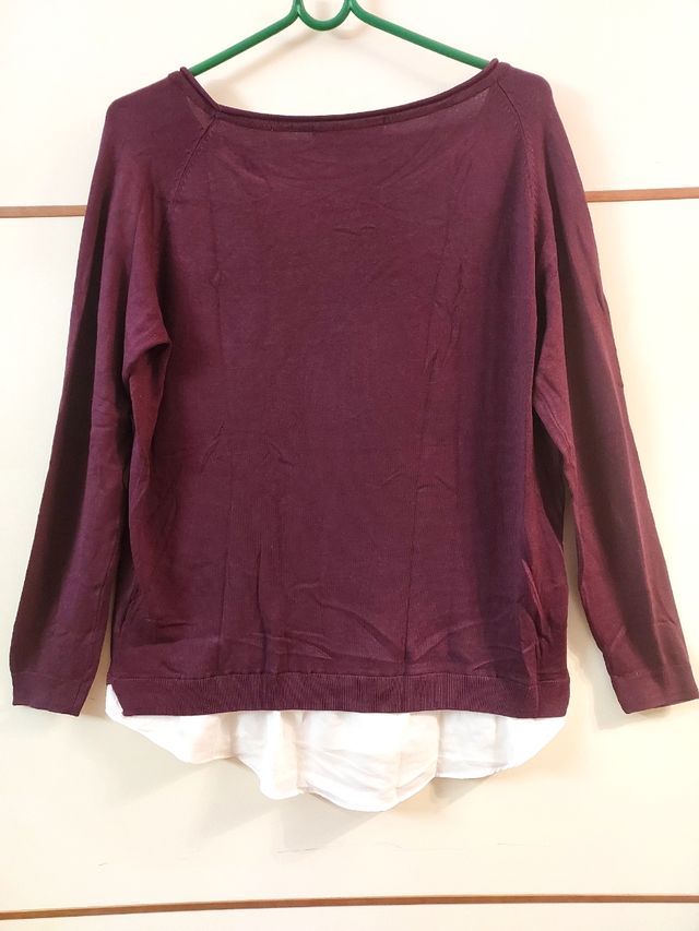 Lote 2 jerséis con faldón de camisa