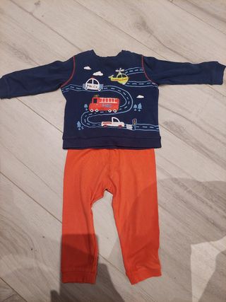 Pigiama in cotone 80 cm